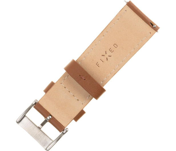 FIXED Leather Strap do Smartwatch (22mm) wide brown FIXLST-22mm-BRW - 1087933 - zdjęcie 2